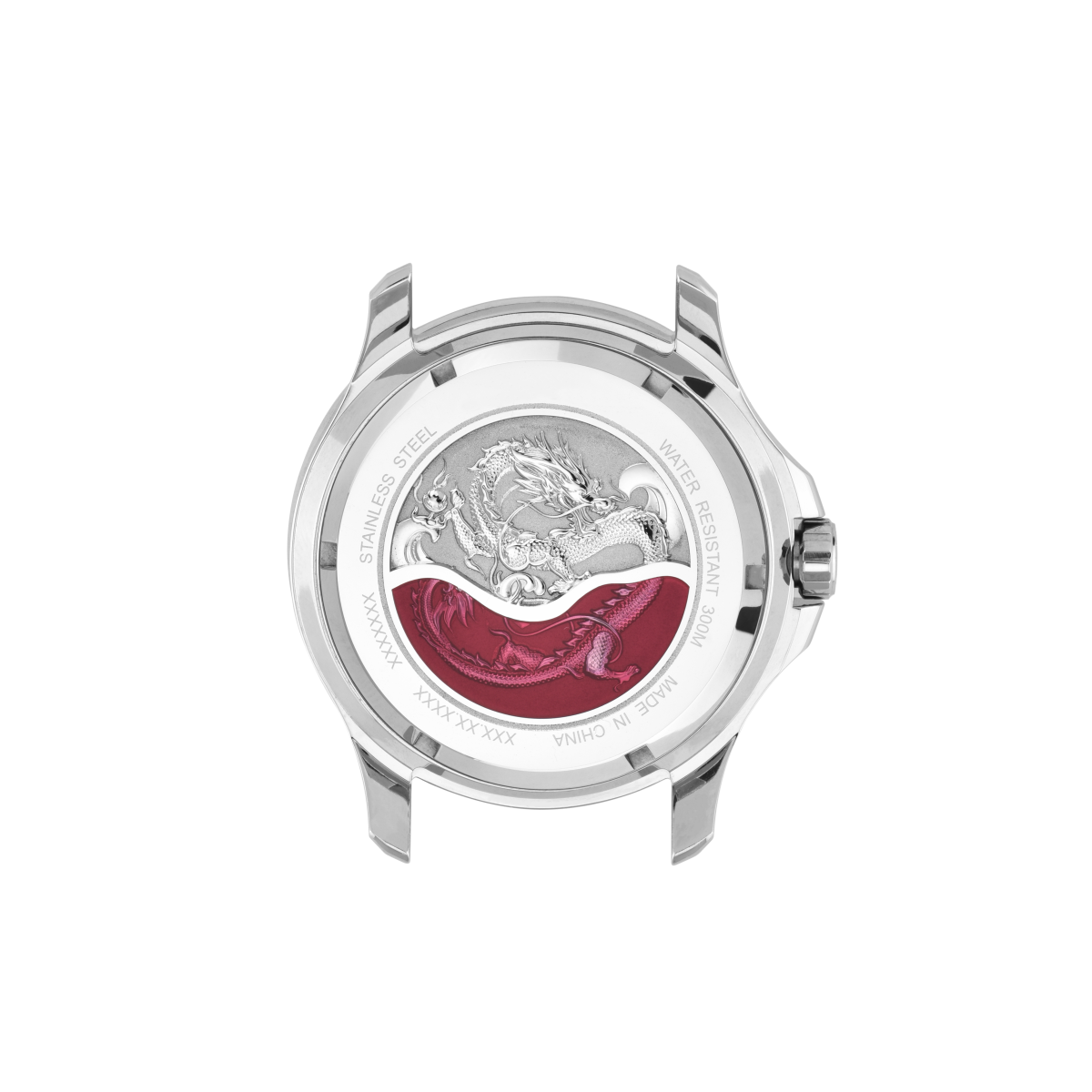 钢表壳+蓝宝石圈口