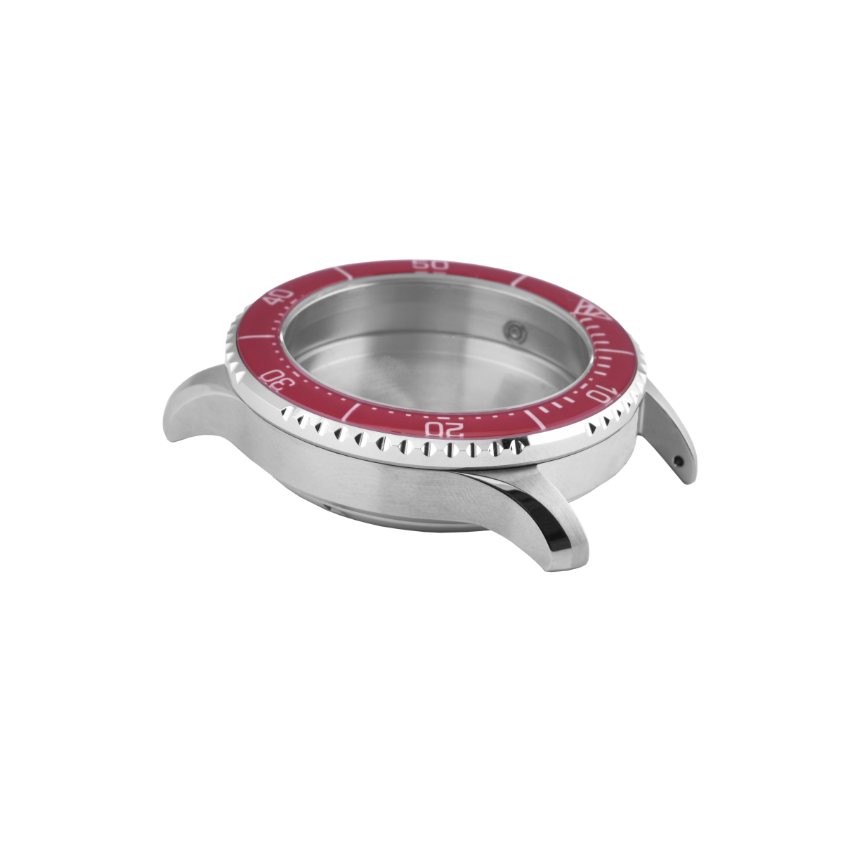 钢表壳+蓝宝石圈口