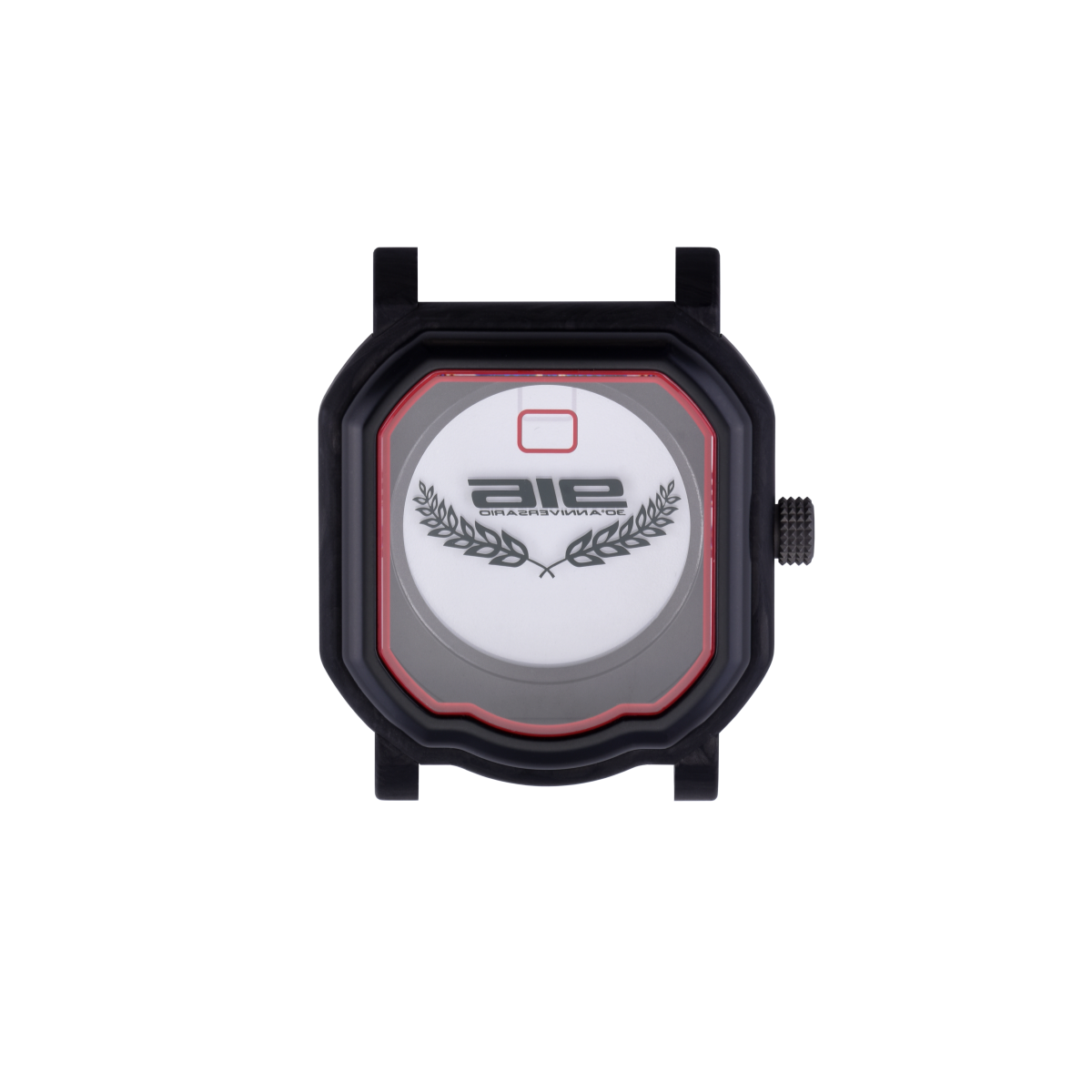 碳纤维表壳+陶瓷圈